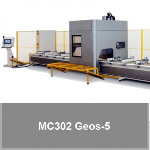 Machining centre for aluminium profiles mc 302